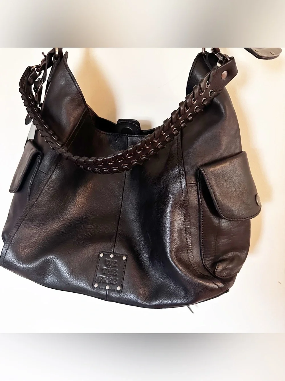 Free People We The Free Ledger Leather Bag - Picture 12 of 15
